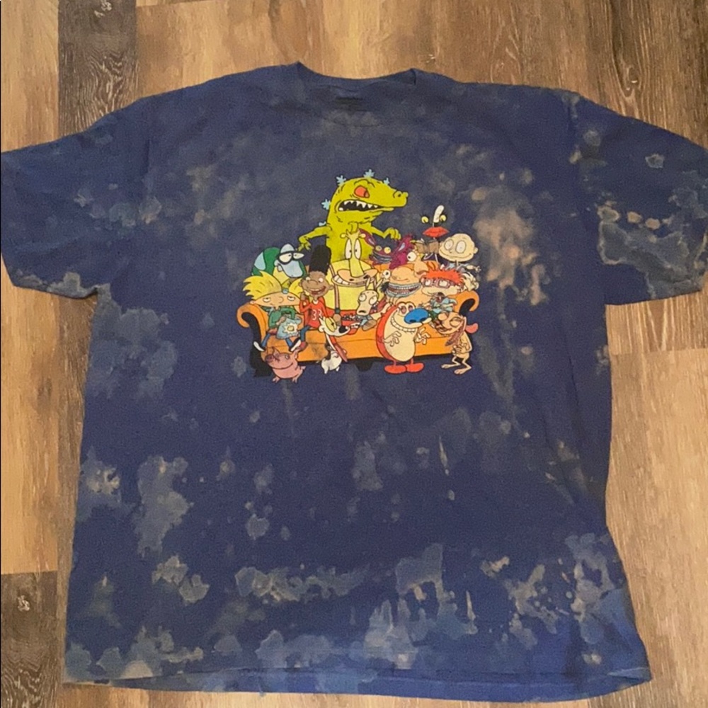 Nickelodeon throwback custom tee
